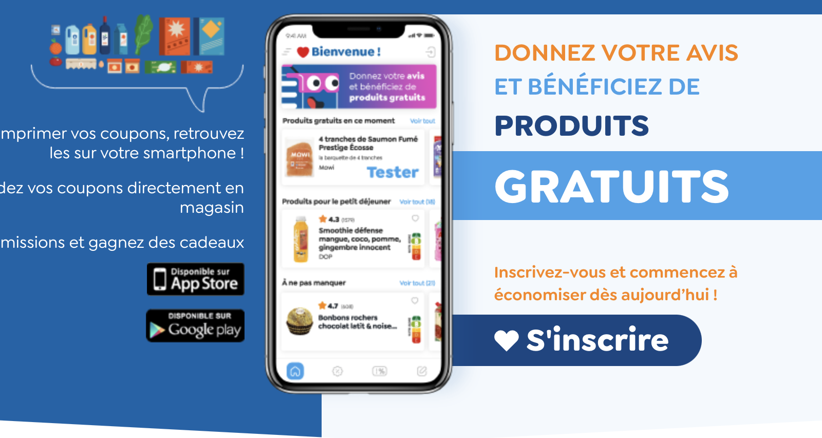 Site pour tester des produits gratuits carrefour