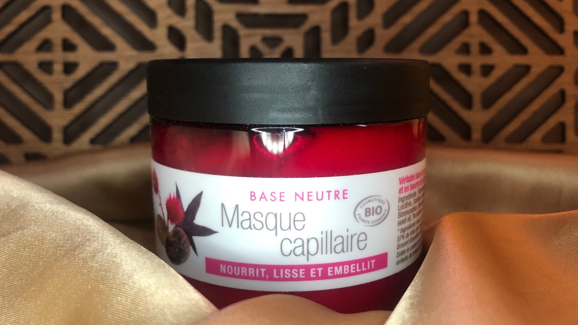 Pot du masque capillaire bio pas cher